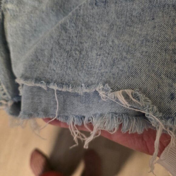 Gap Denim Women's Shortall Light Cancun Bib Overalls Size Large - Picture 6 of 7